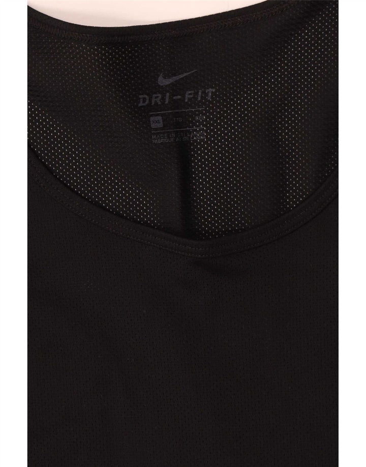 Ανδρικό γιλέκο Nike Dri Fit Top 2XL μαύρο πολυεστέρα