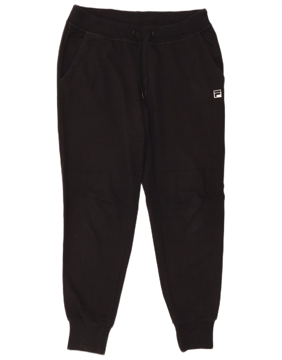Γυναικεία αθλητική φόρμα FILA Παντελόνι Joggers UK 14 Medium Black Cotton