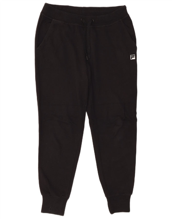Γυναικεία αθλητική φόρμα FILA Παντελόνι Joggers UK 14 Medium Black Cotton