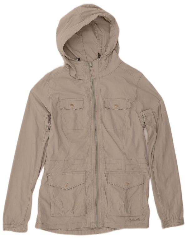 EDDIE BAUER Γυναικείο Utility Jacket UK 10 Small Beige Nylon