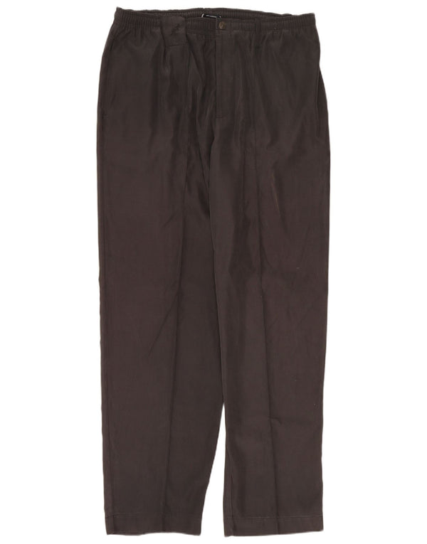 AUSTRALIAN L'ALPINA Ανδρικό ίσιο παντελόνι Chino IT 56 3XL W40 L32 Μαύρο
