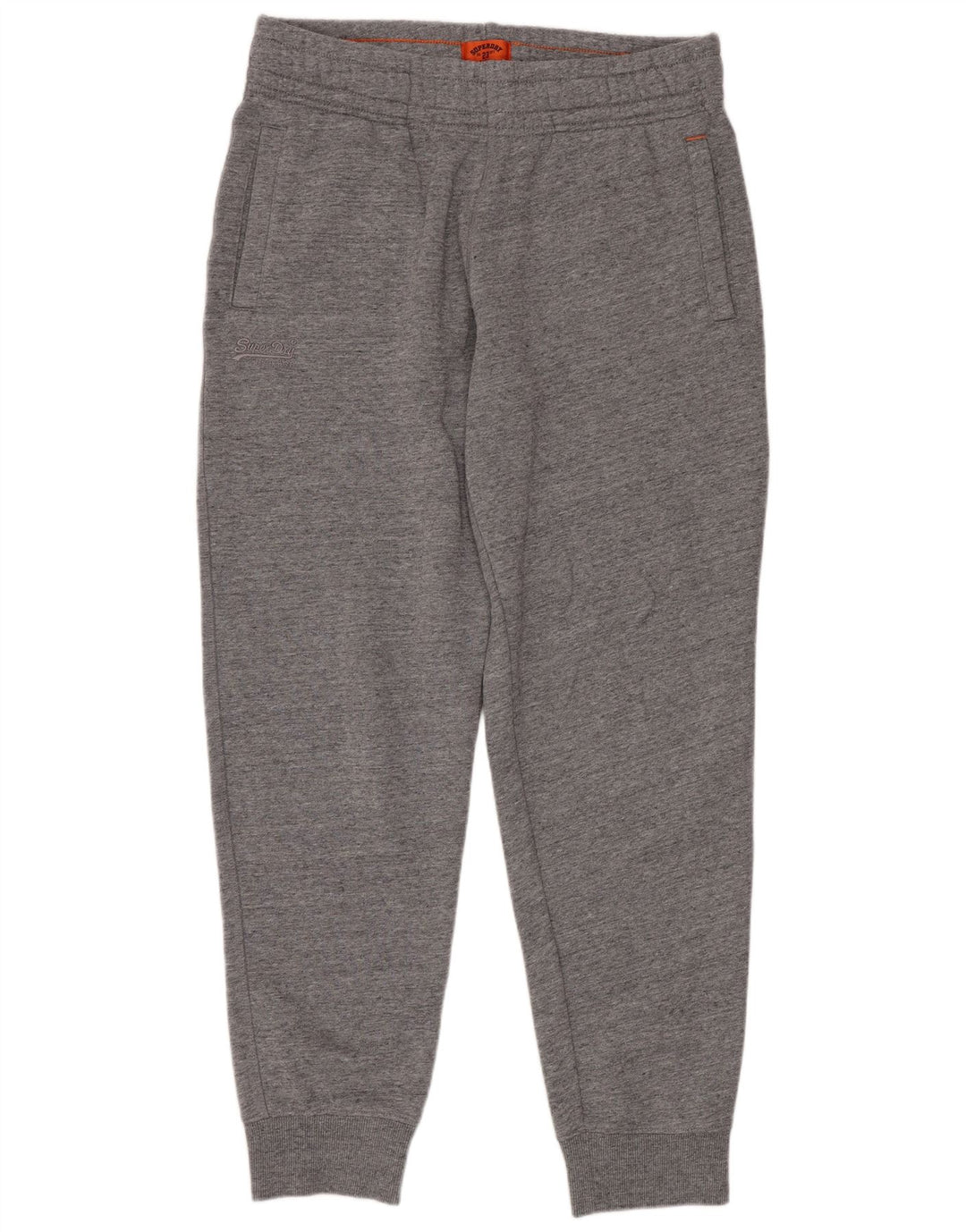 Ανδρική φόρμα Superdry Παντελόνι Joggers Βαμβακερό μεσαίο γκρι