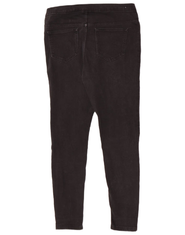 Marks & Spencer Womens Regular Super Skinny Jeans UK 14 Large W32 L28 Black