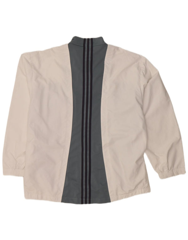 Ανδρική φόρμα ADIDAS Top Jacket UK 46/48 XL Λευκό πολύχρωμο πολυεστέρα
