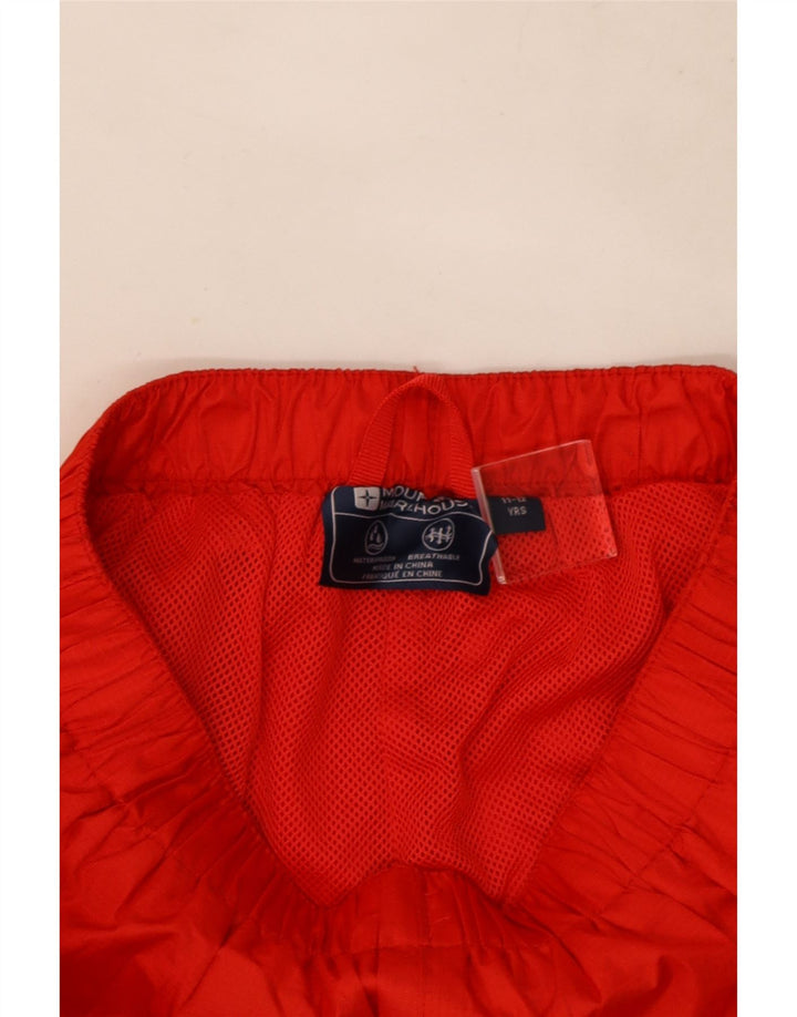 Mountain Warehouse Boys Αδιάβροχο Παντελόνι 11-12 ετών Κόκκινο Πολυεστέρα