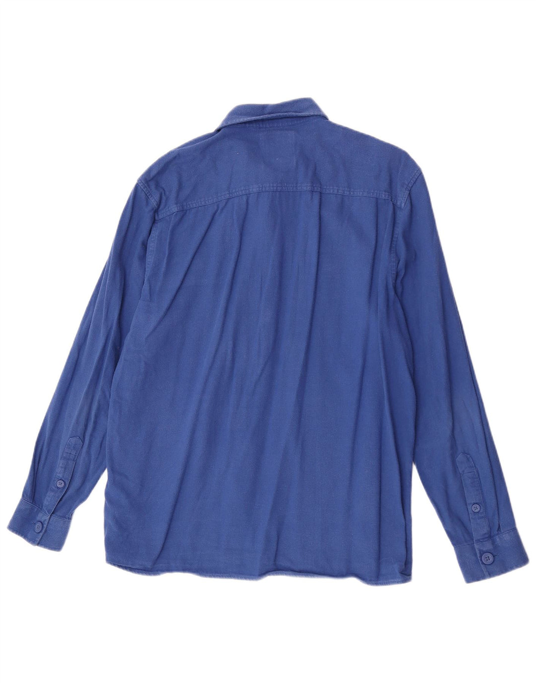 Ανδρικό πουκάμισο Crew Clothing μεγάλο μπλε βαμβακερό
