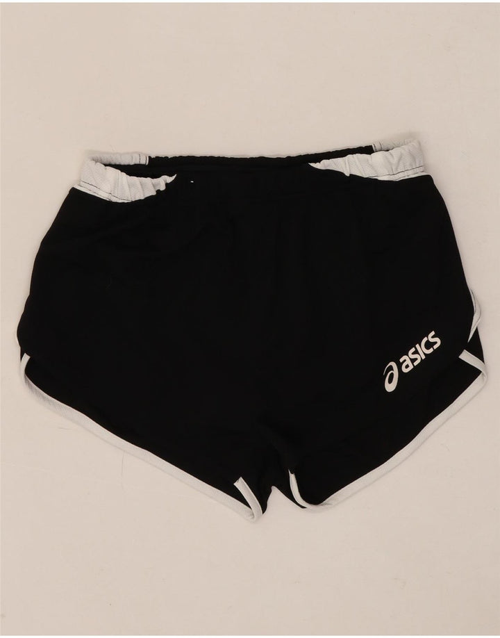 ASICS Γυναικείο Αθλητικό Σορτς UK 14 Μεσαίο Μαύρο Χρώμα Πολυεστέρας