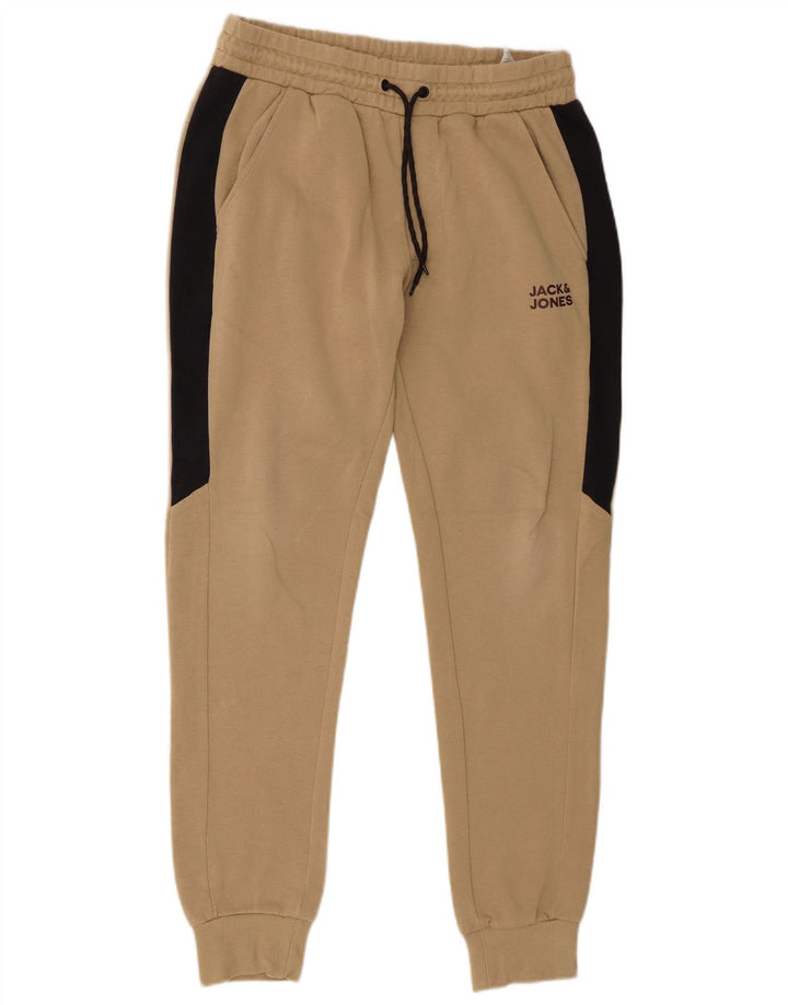 Ανδρική αθλητική φόρμα Jack & Jones Παντελόνι Joggers Medium Beige Colourblock