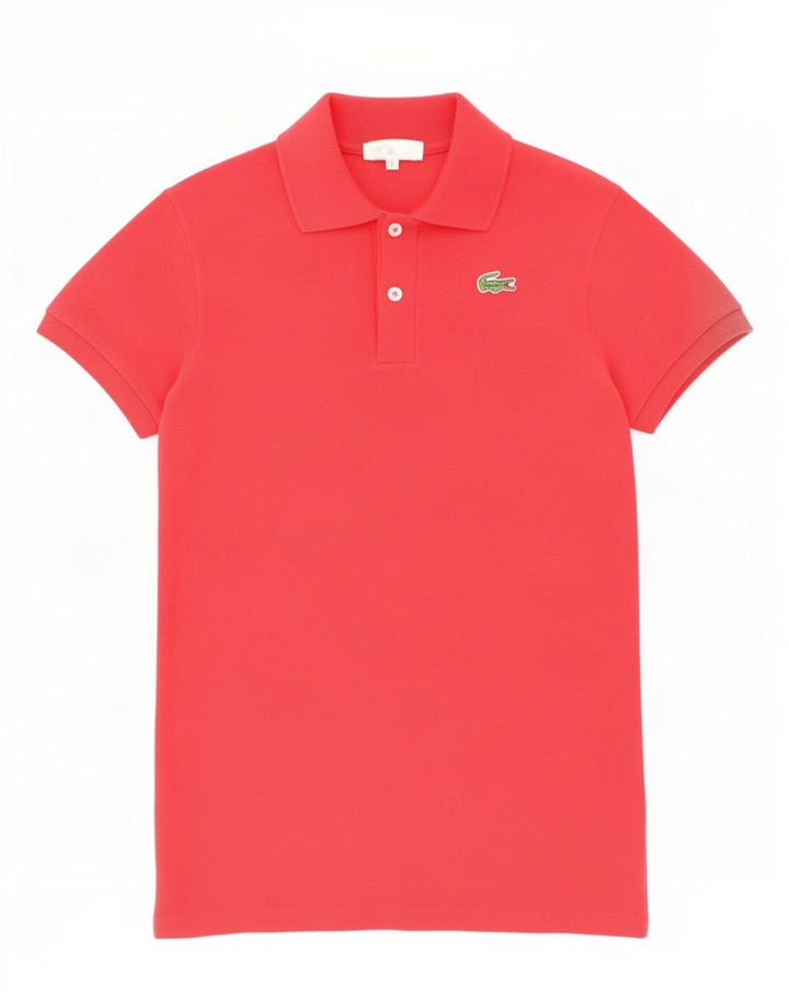 Lacoste Boys Polo πουκάμισο 13-14 ετών κόκκινο βαμβακερό