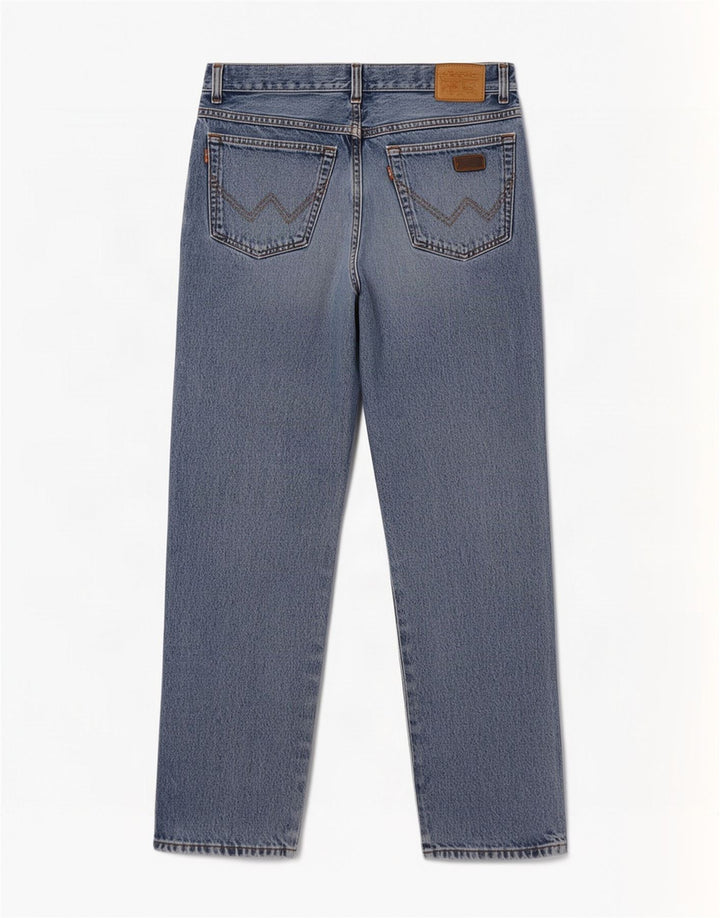 Ανδρικό τζιν Wrangler Ohio Straight W32 L32 Μπλε βαμβακερό