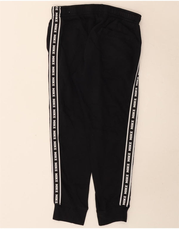 Ανδρική φόρμα γυμναστικής γραφική Nike, Joggers, μεσαίο μαύρο βαμβακερό
