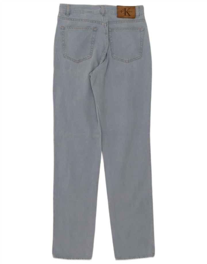 Γυναικείο τζιν ίσιο Calvin Klein W30 L32 Μπλε βαμβακερό