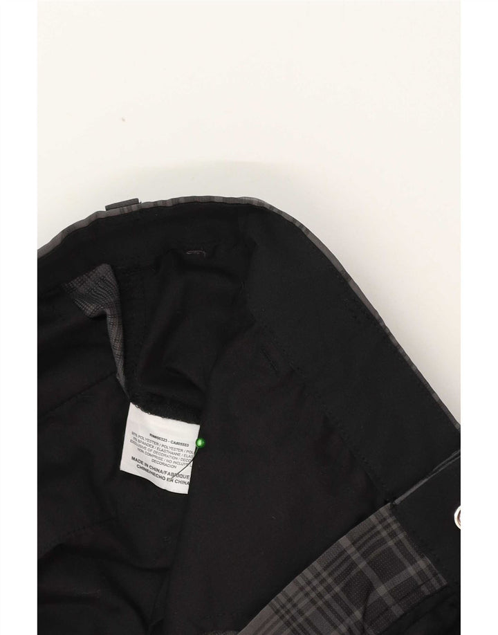 Ανδρικό ίσιο παντελόνι chino Nike Dri Fit W34 L31 Grey Check Polyester