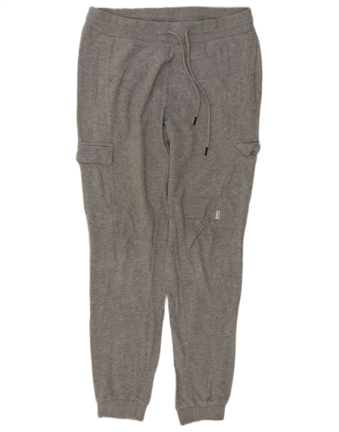JACK & JONES Ανδρική φόρμα Cargo Παντελόνι Joggers Μεσαίο γκρι βαμβακερό