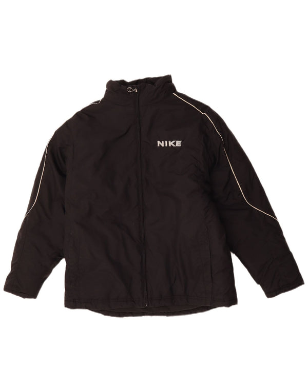 Μπουφάν Nike Boys Graphic με επένδυση 13-14 Years XL Μαύρος πολυεστέρας