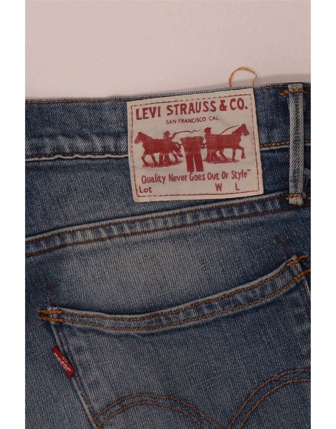 Ανδρικό τζιν Levi's Slim W34 L30 Blue