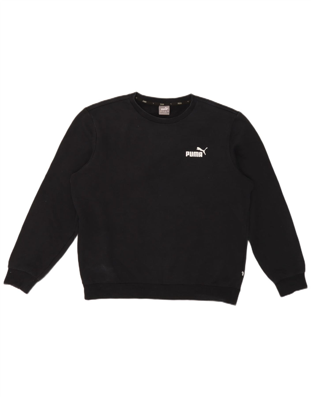 Ανδρικό φούτερ Puma Jumper μεγάλο μαύρο βαμβακερό