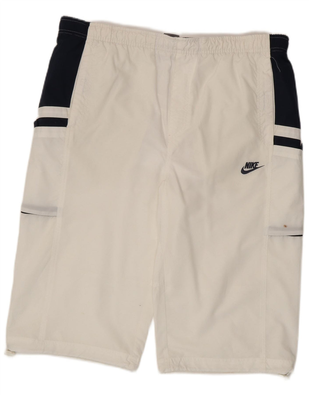 Ανδρικό αθλητικό σορτς Nike UK 37/39 XL Λευκό πολυεστέρας