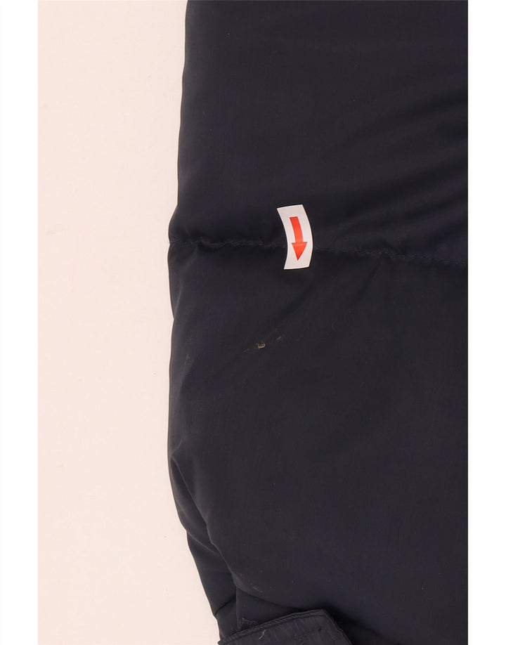 Rifle Ανδρικό μπουφάν UK 40 Large Navy Blue Colorblock Πολυαμίδιο