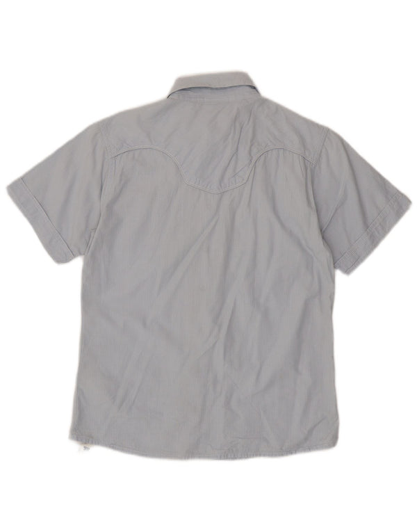 Μπλουζάκι Lee Boys κοντομάνικο 13-14 ετών Μπλε ρίγες βαμβακερό