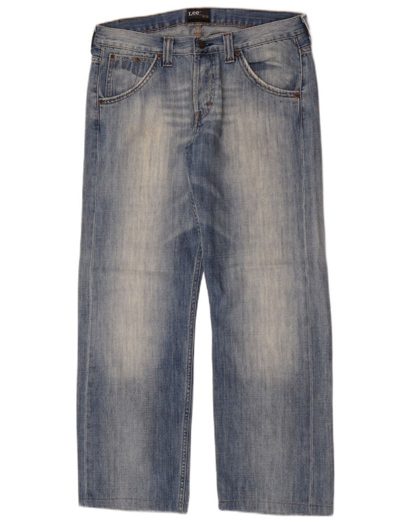 Lee Ανδρικό Τζιν Ripley Straight W32 L29 Μπλε βαμβακερό