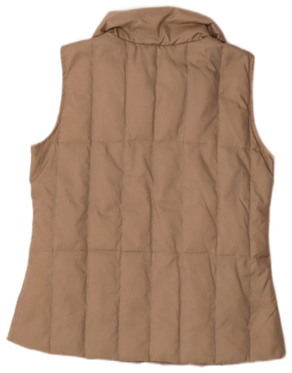 MAX & CO. Γυναικεία padded Gilet UK 10 Small Beige Nylon