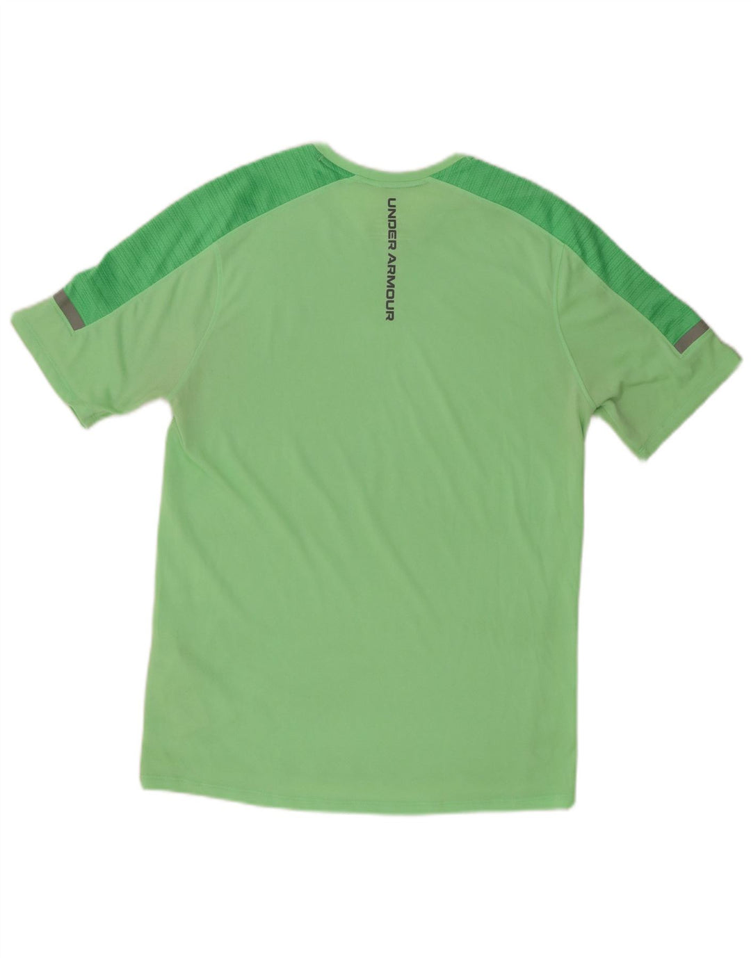 Ανδρικό γραφικό μπλουζάκι UNDER ARMOR Top Μικρό πράσινο πολύχρωμο πολυεστέρα
