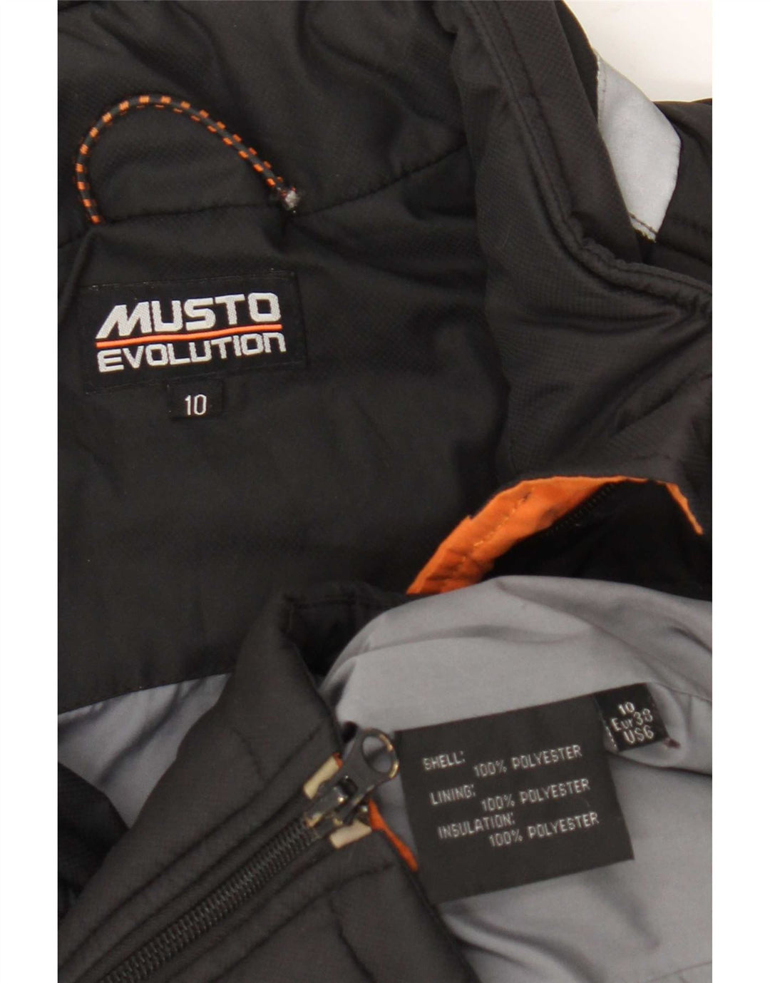 Musto γυναικείο μπουφάν με επένδυση UK 10 Small Black Polyester