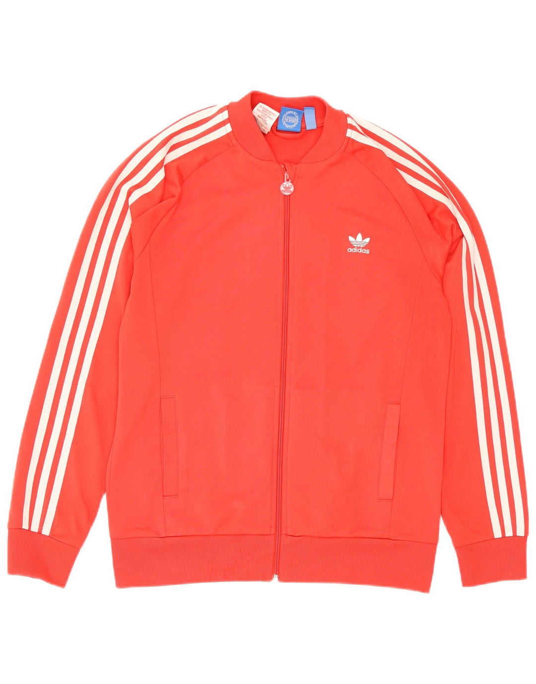 Adidas Boys αθλητική φόρμα τοπ μπουφάν 14-15 ετών κόκκινο πολυεστέρα