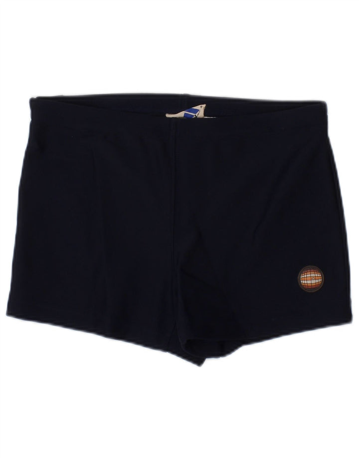 Adidas Boys Swimming Short 7-8 Years Navy Blue Polyester