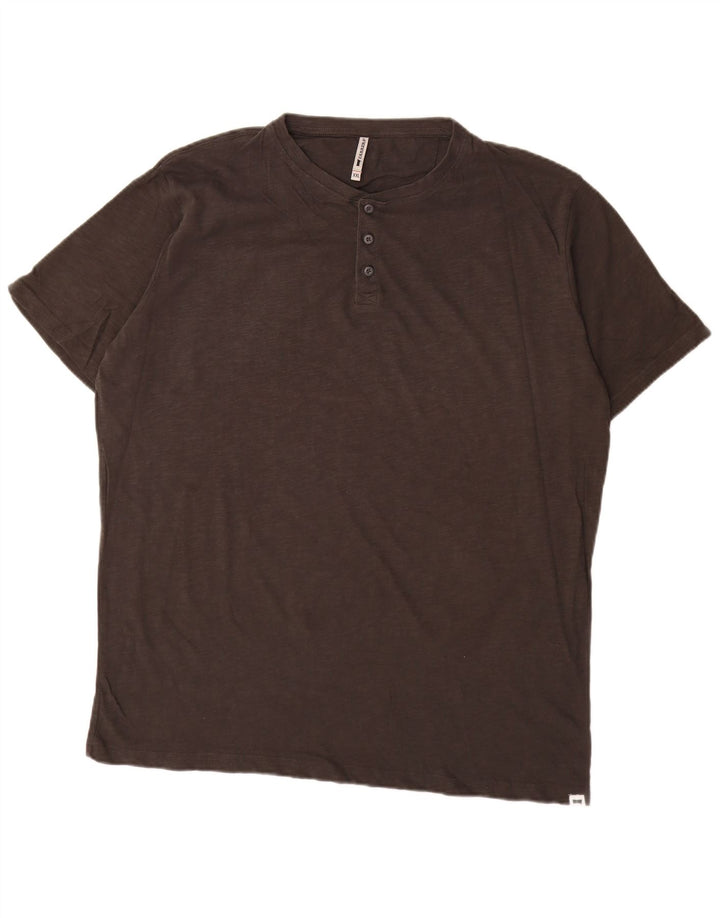 Carrera Ανδρικό T-Shirt Top 2XL Γκρι βαμβακερό