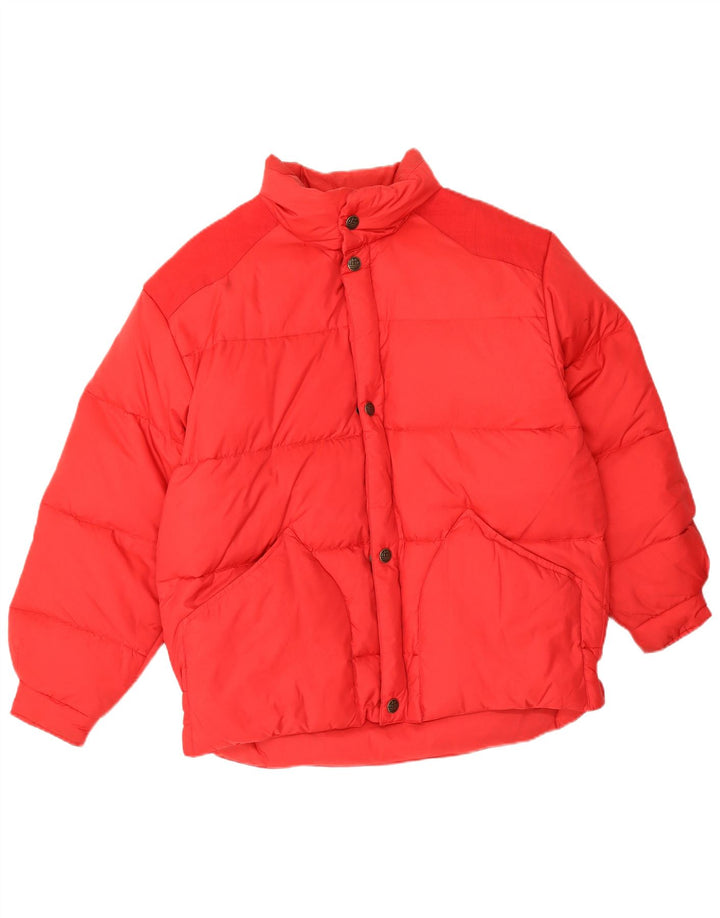 Ανδρικό μπουφάν με επένδυση Le Frog UK 38 Medium Red Polyamide