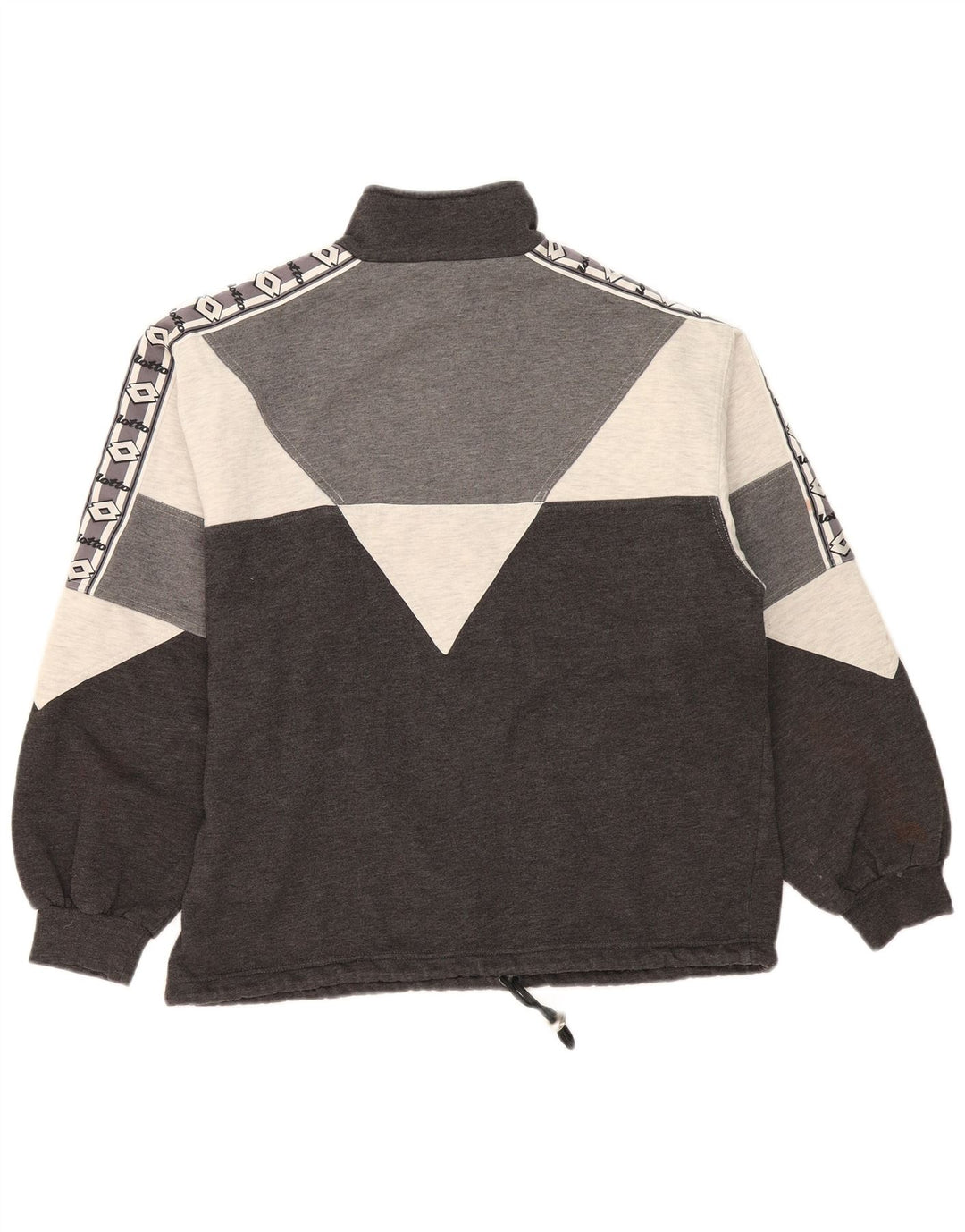 Ανδρικό γραφικό φούτερ Lotto Jumper UK 38/40 Medium Grey Colourblock