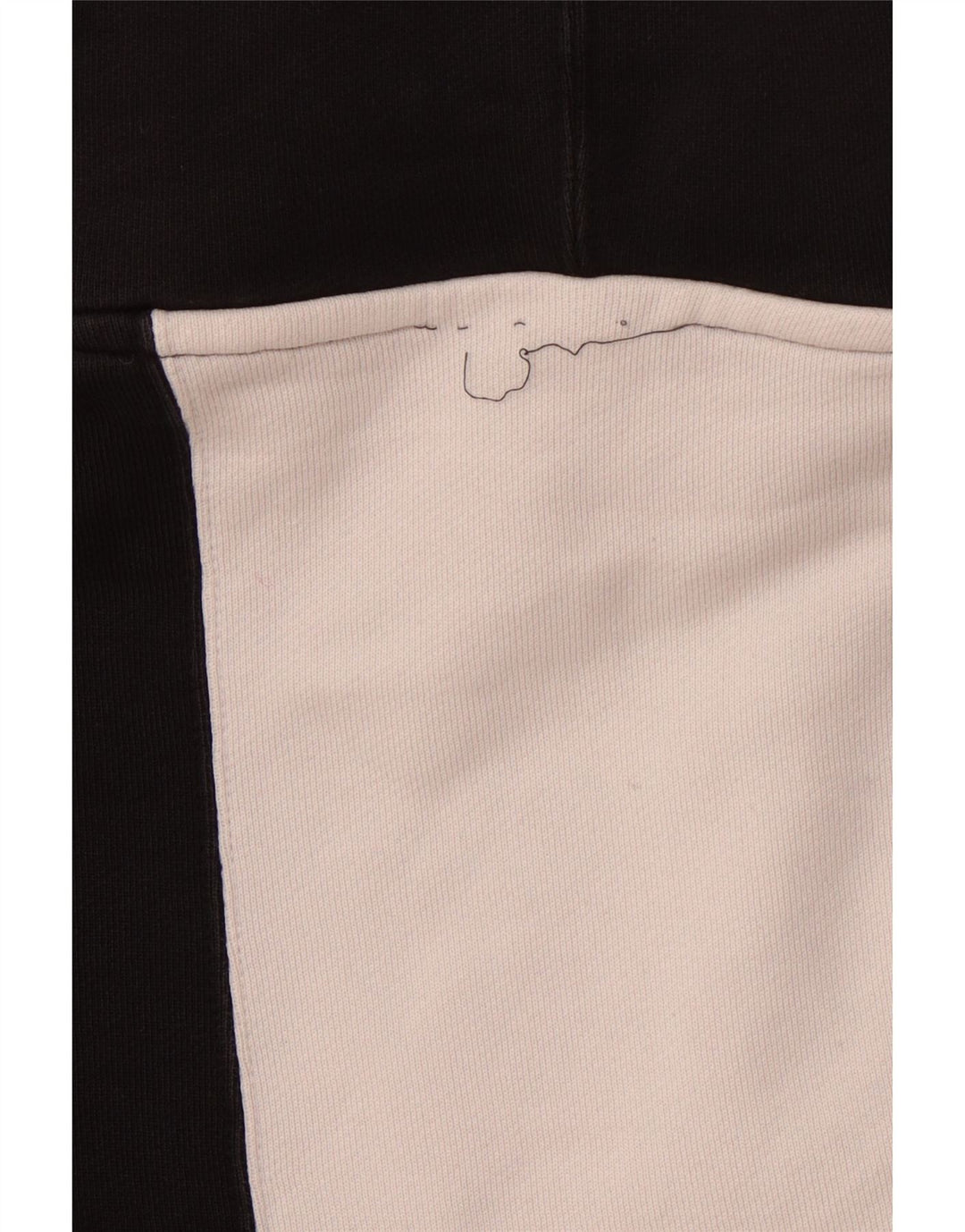 Ανδρικό γραφικό κουκούλα ADIDAS, μεγάλο μαύρο χρώμα, βαμβακερό