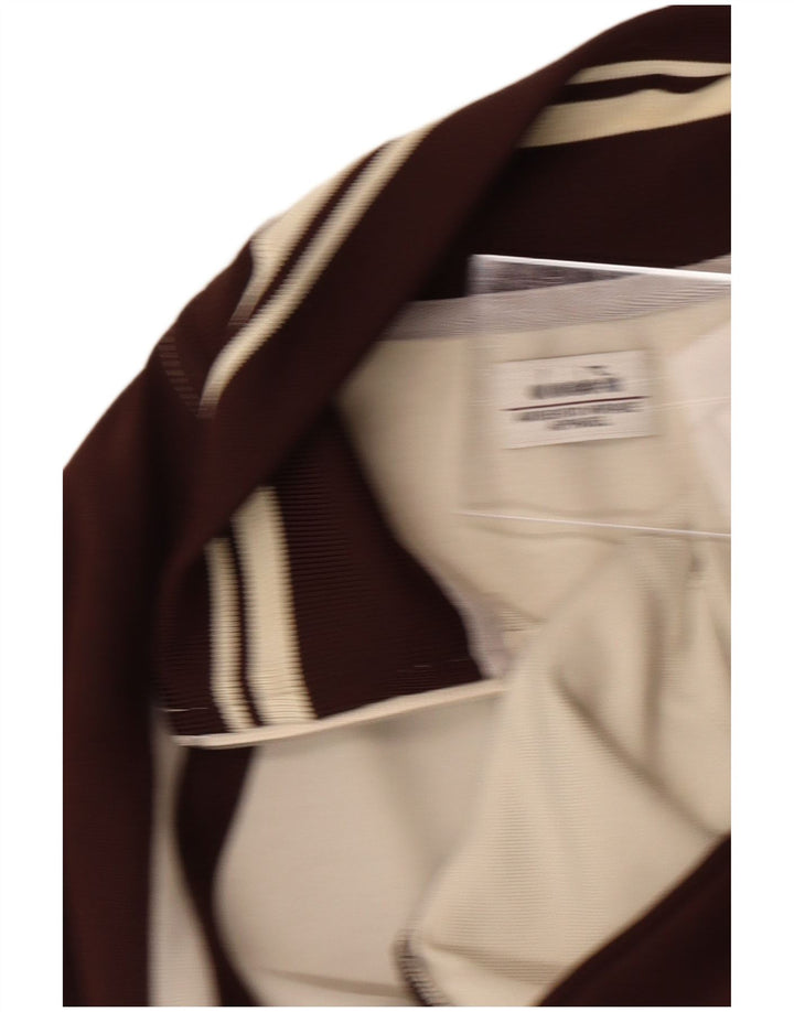 DIADORA Γυναικεία αθλητική φόρμα Top Jacket IT 46 Large White Colourblock