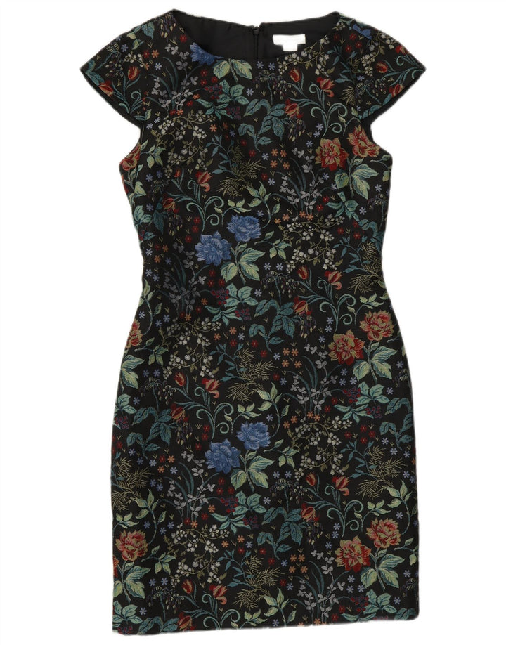 Γυναικείο φόρεμα με θήκη MONSOON UK 8 Small Black Floral Polyester