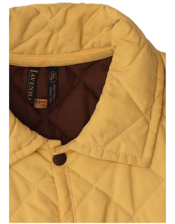 Ανδρικό καπιτονέ μπουφάν Lavenham UK 38 Medium Yellow Polyester
