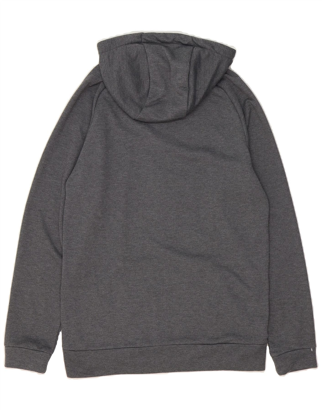 NIKE Mens Dri Fit Zip Hoodie Sweater Small Grey Polyester Vintage Nike and Second-Hand Nike from Messina Hembry 