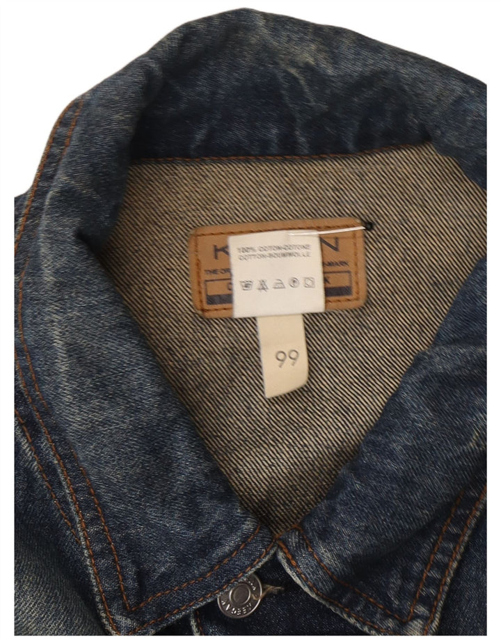 Ανδρικό τζιν μπουφάν KEEGAN UK 42 XL Μπλε βαμβακερό