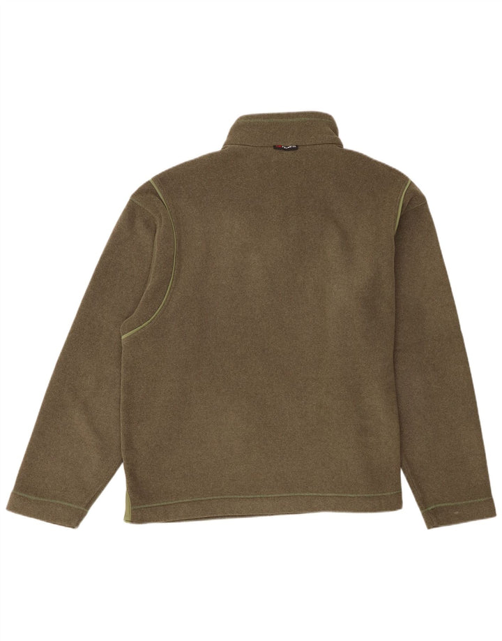 Ανδρικό φούτερ με φερμουάρ Fila Jumper 2XL Khaki Polyester