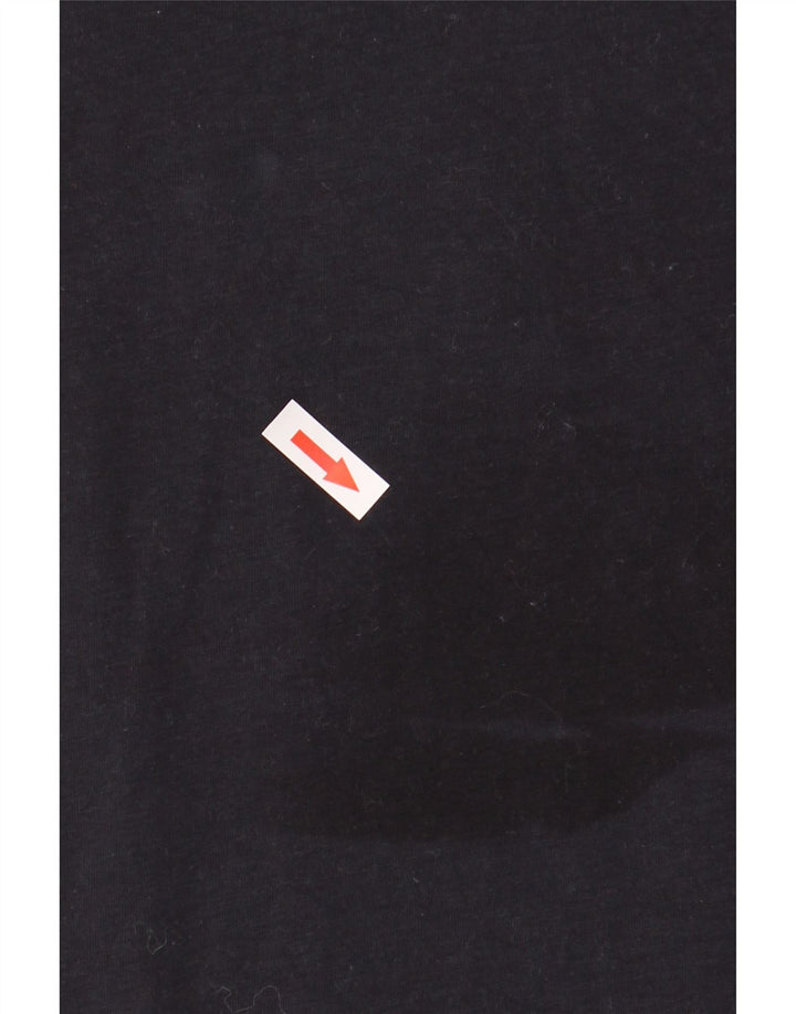 Ανδρικό T-Shirt Reiss Top Μικρό μαύρο βαμβακερό