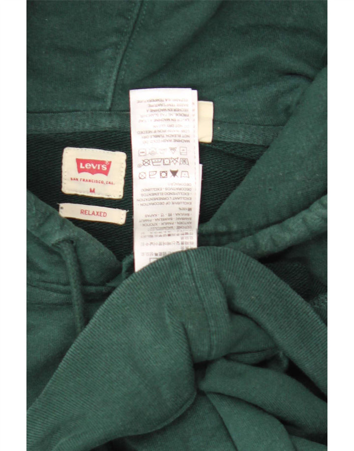 Ανδρικό γραφικό κουκούλα Levi's, μεσαίο πράσινο βαμβακερό