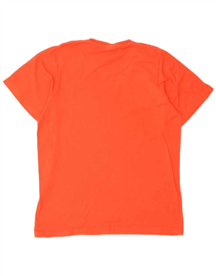 Ανδρικό γραφικό T-Shirt Adidas Top Μεσαίο κόκκινο βαμβακερό