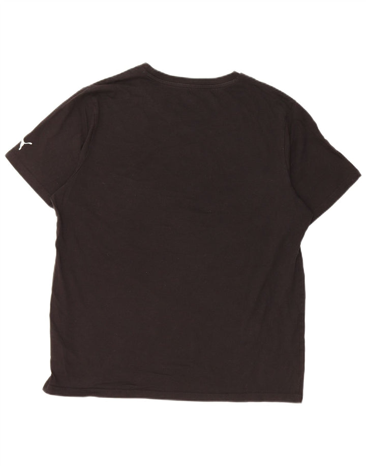 Ανδρικό γραφικό T-Shirt PUMA Top Large Μαύρο Βαμβακερό