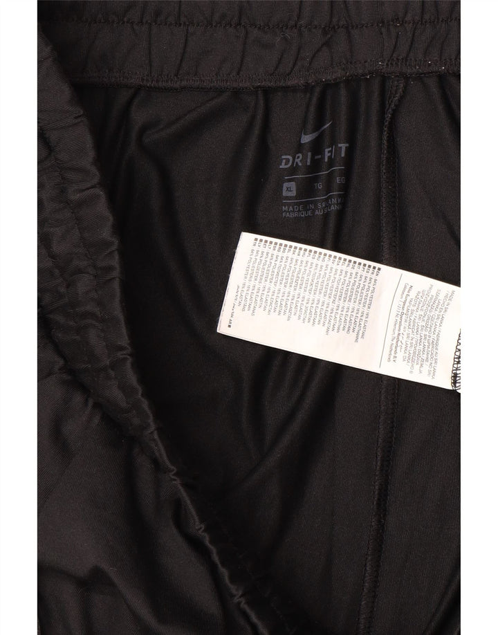 Ανδρική φόρμα NIKE Dri Fit Παντελόνι XL Μαύρο πολυεστέρα