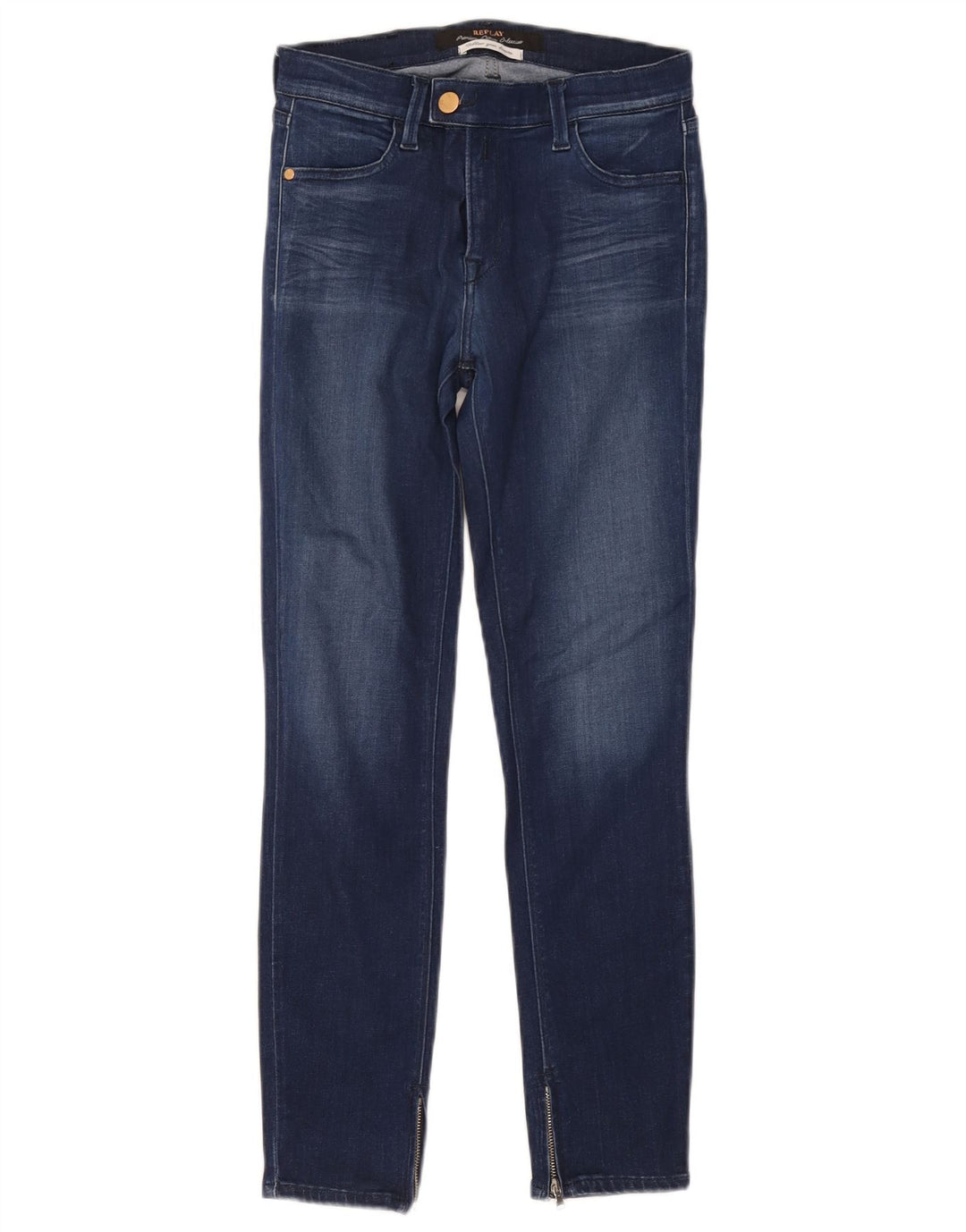Replay Γυναικεία Skinny Jeans W25 L27 Blue Modal