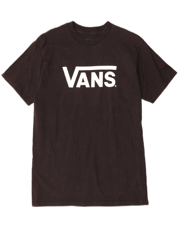 VANS Mens Graphic T-Shirt Top Medium Black Cotton Vintage Vans and Second-Hand Vans from Messina Hembry 