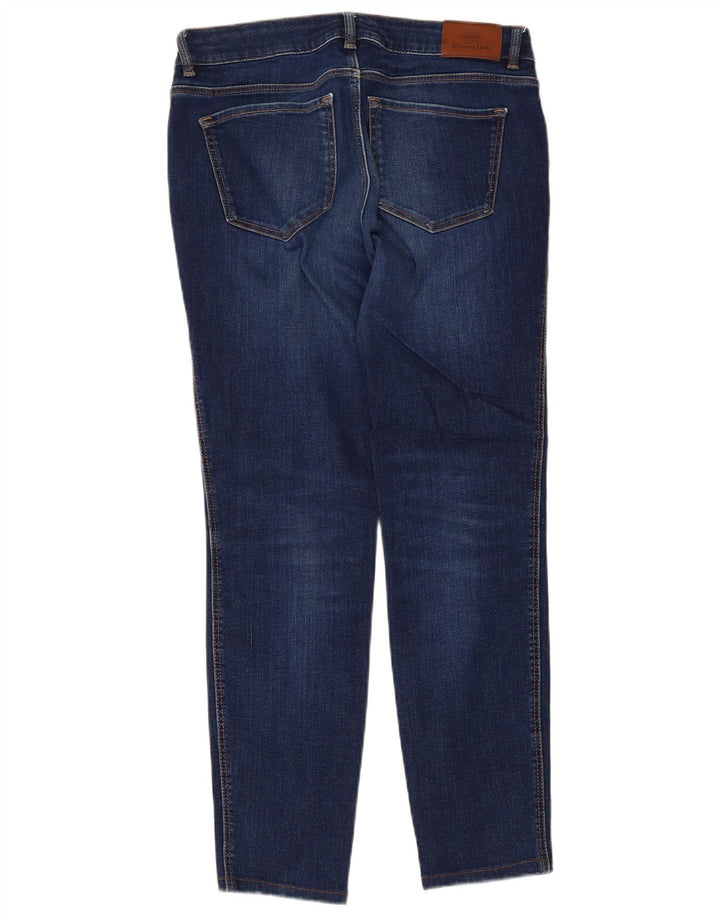 Massimo Dutti Γυναικείο Slim Jeans EU 38 Small W28 L26 Blue