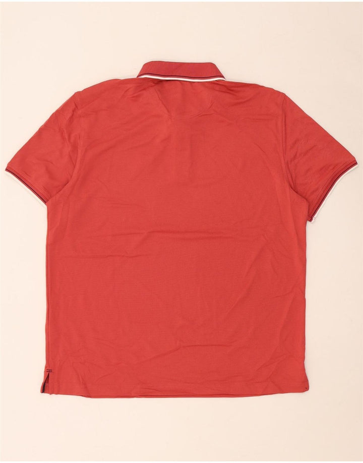 Izod Ανδρικό Stretch Πόλο Μπλουζάκι XL Κόκκινο Πολυεστέρας