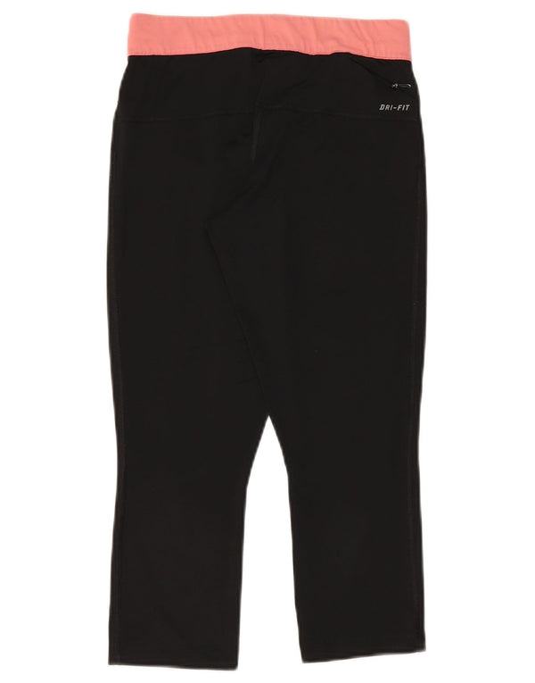 Γυναικεία κολάν Nike Dri Fit Capri UK 10 Small Black Polyester